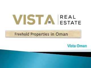 Freehold Properties in Oman