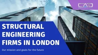 Structural Engineering Firms in London