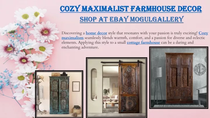 cozy maximalist farmhouse decor