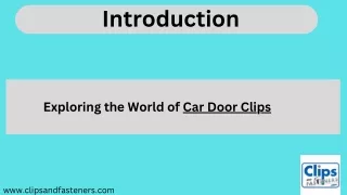 Car Door Clip