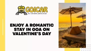 Enjoy a Romantic Stay in Goa on Valentine’s Day