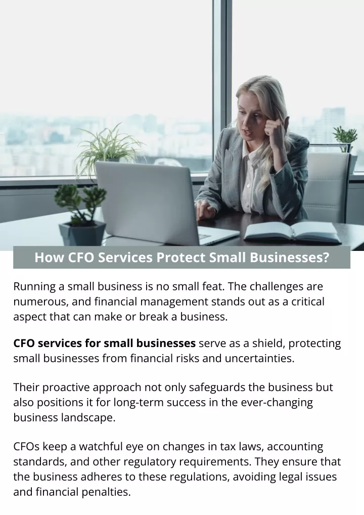 how cfo services protect small businesses