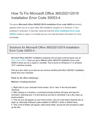 how to fix microsoft office 365 2021 2019