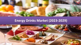 Energy Drinks Market Size, Growth and Forecast 2029
