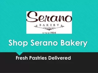 Best Fresh Pastries Delivered near me
