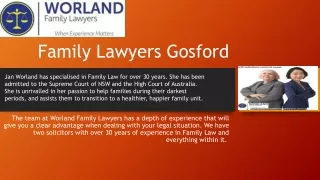 Family Lawyers Gosford pdf