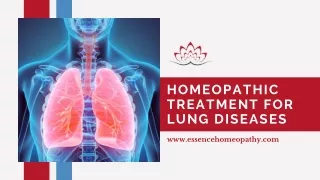 HOMEOPATHIC TREATMENT FOR LUNG DISEASES| Essence Homeopathic