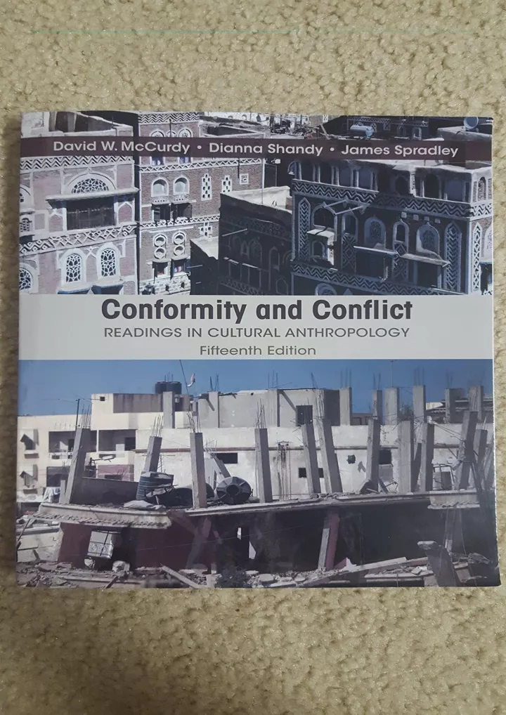 pdf download conformity and conflict readings