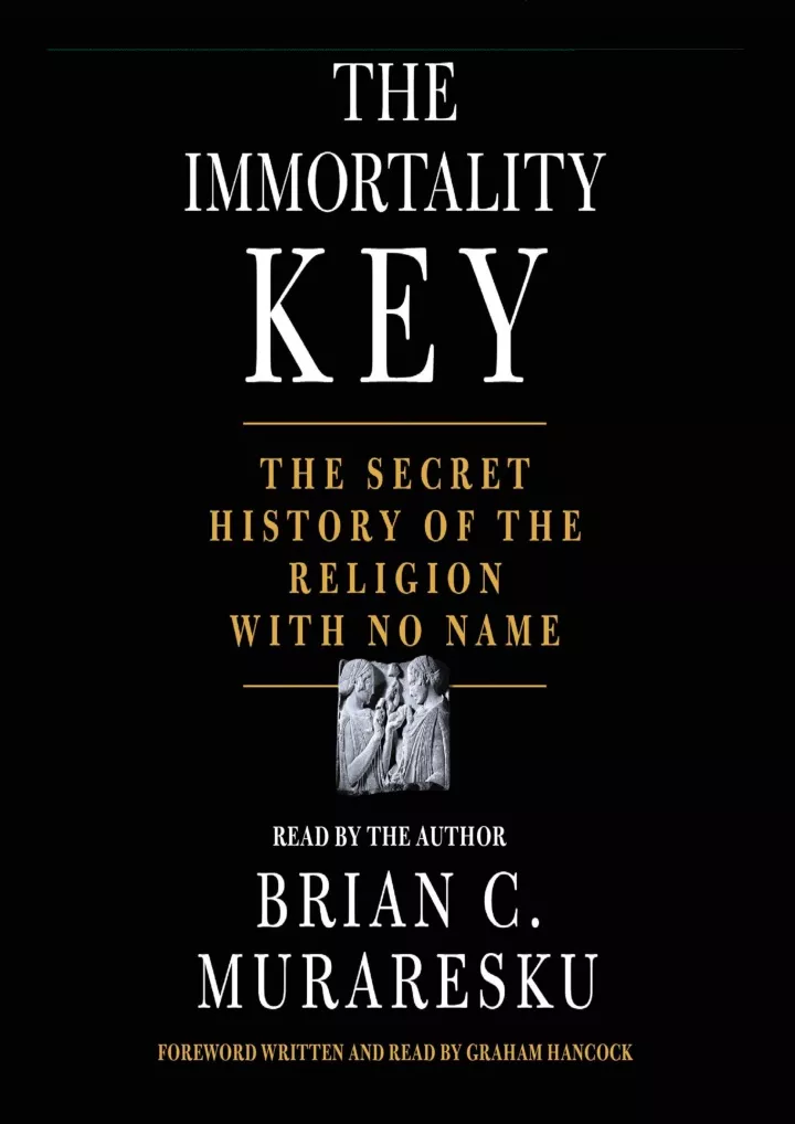 download pdf the immortality key the secret