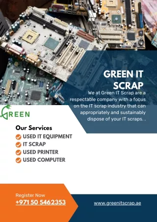 Green IT  scrap