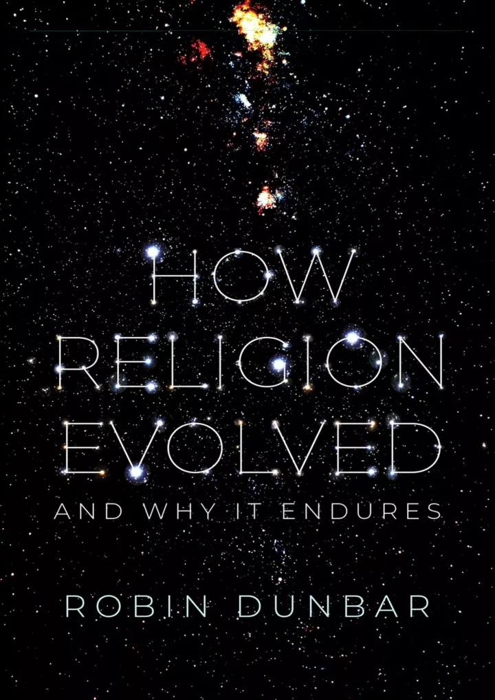 pdf download how religion evolved