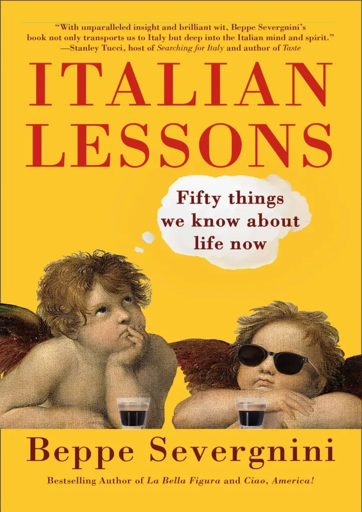 pdf read download italian lessons fifty things