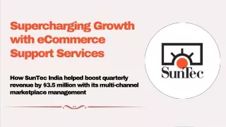 Nurturing Growth with eCommerce Support Services