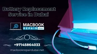 Macbook Battery Repalcement service Center in Dubai