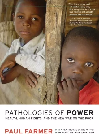 [PDF ❤READ❤ ONLINE]  Pathologies of Power: Health, Human Rights, and the New War