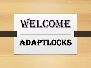 welcome