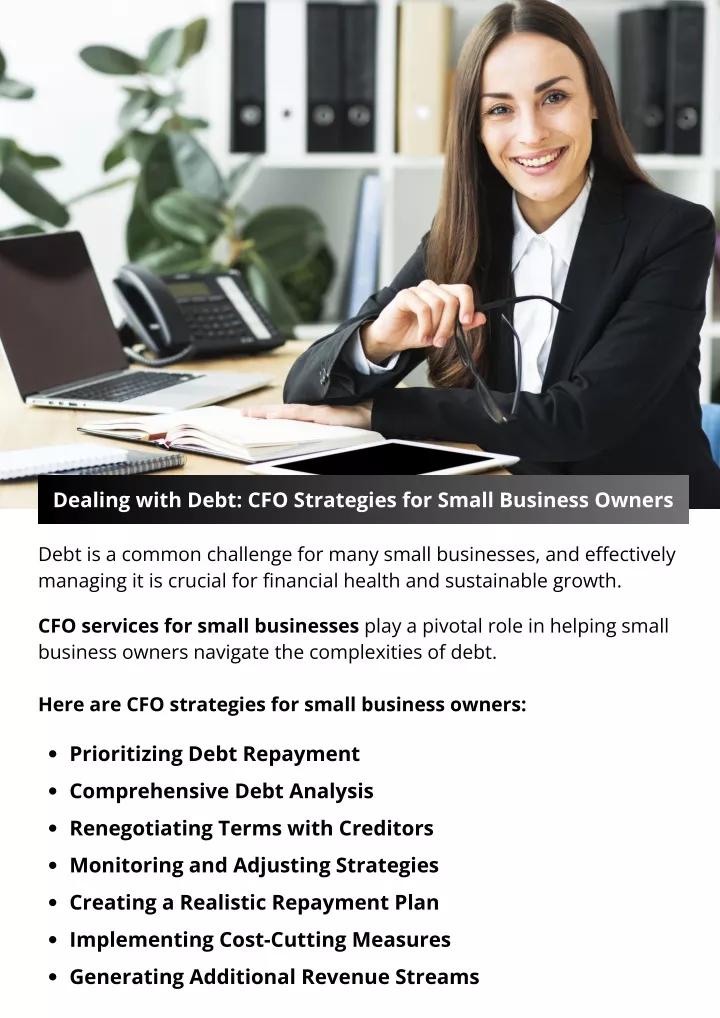 dealing with debt cfo strategies for small