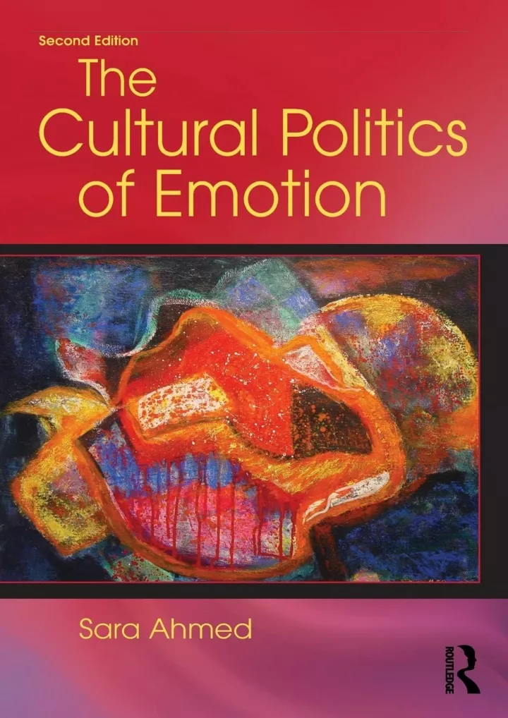 read pdf the cultural politics of emotion