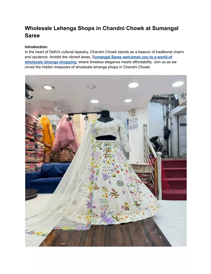 Beautiful partywear lehengas on net SHRISH SAREE & LEHENGA CHANDNI CHOWK,  DELHI Lehengas and silk saree wholesale, retail & exports… | Instagram