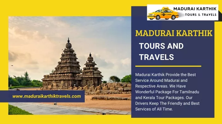 madurai karthik tours and travels