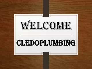 welcome