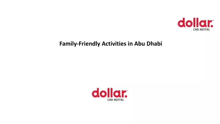 family friendly activities in abu dhabi