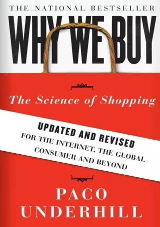 PDF/❤READ✔  Why We Buy: The Science of Shopping--Updated and Revised for the Int