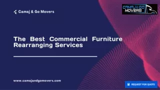 Get the Best Commercial Furniture Rearranging Services