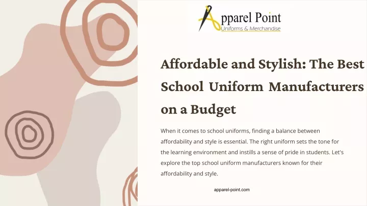 affordable and stylish the best school uniform