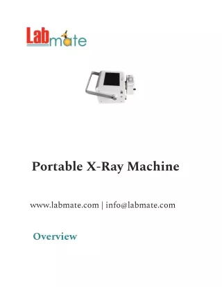 portable x ray machine