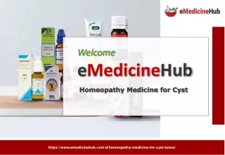 Homeopathy Medicine for Cyst