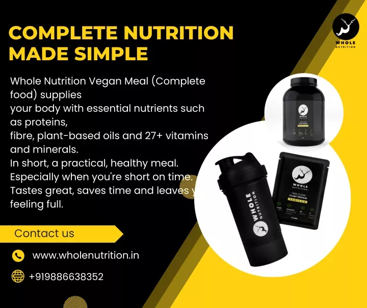 complete nutrition made simple