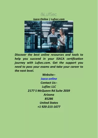 isaca online lufsec com