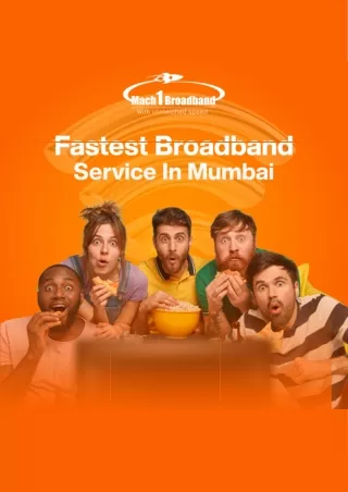 Best Broadband Connection in Mumbai and Thane.