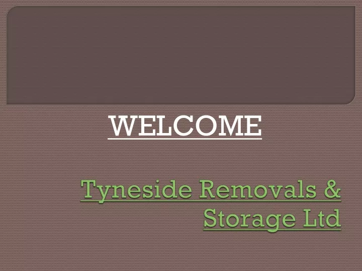 tyneside removals storage ltd