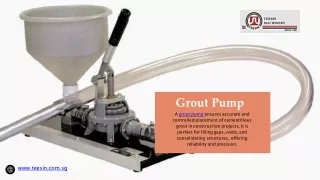 Grout Pump