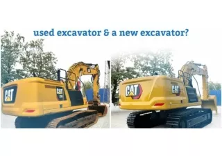 New vs Used Excavator Buying Guide