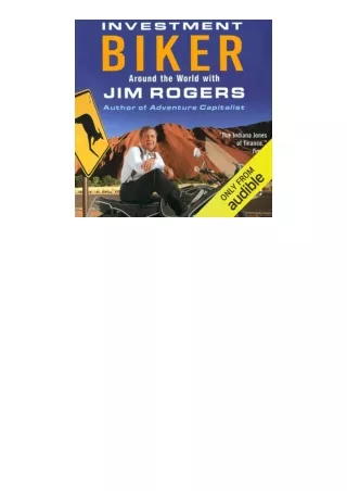 ❤️get (⚡️pdf⚡️) download Investment Biker Around the World with Jim Rogers