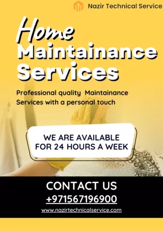 Home Maintainance Services