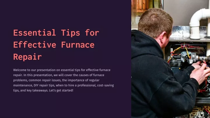 essential tips for effective furnace repair