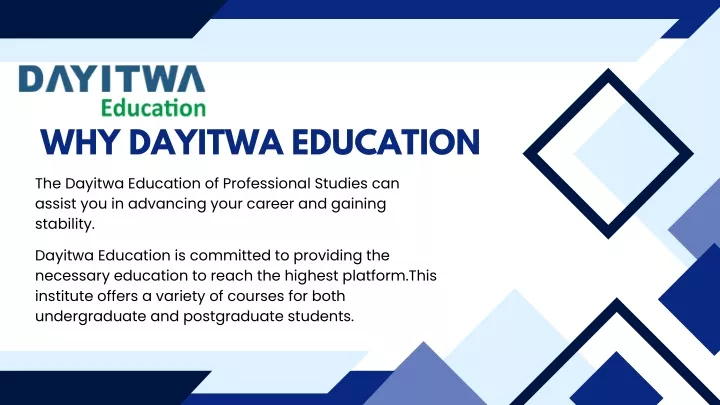 why dayitwa education