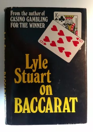 Pdf⚡️(read✔️online) Lyle Stuart on Baccarat