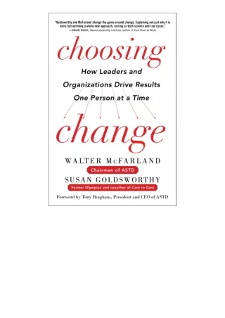 ❤️get (⚡️pdf⚡️) download Choosing Change How Leaders and Organizations Drive Res