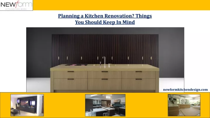 planning a kitchen renovation things you should