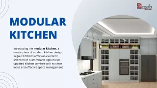 modular kitchen