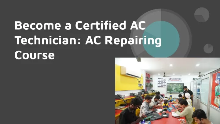 become a certified ac technician ac repairing