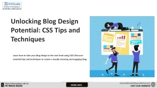 unlocking blog design potential css tips