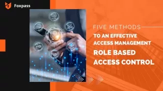 Role Based Access Control