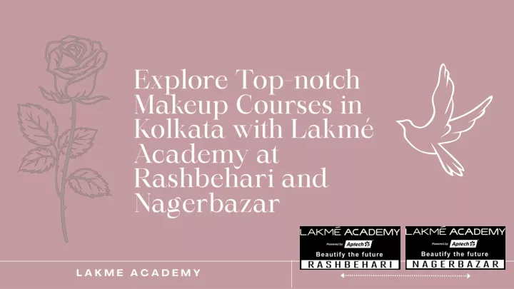 explore top notch makeup courses in kolkata with