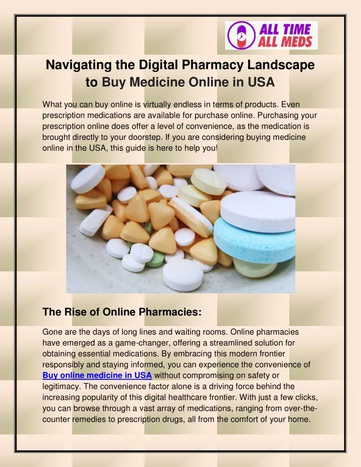 navigating the digital pharmacy landscape